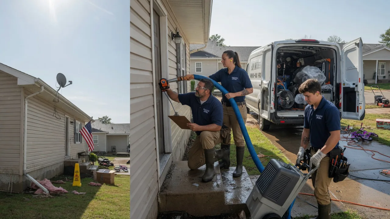 Ceiling Water Damage Restoration in Council Grove, KS near me